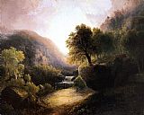 Thomas Doughty River Landscape painting